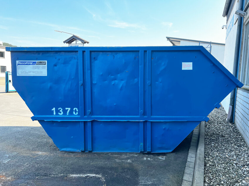 Abesetzcontainer 15 cbm von Hossfeld 